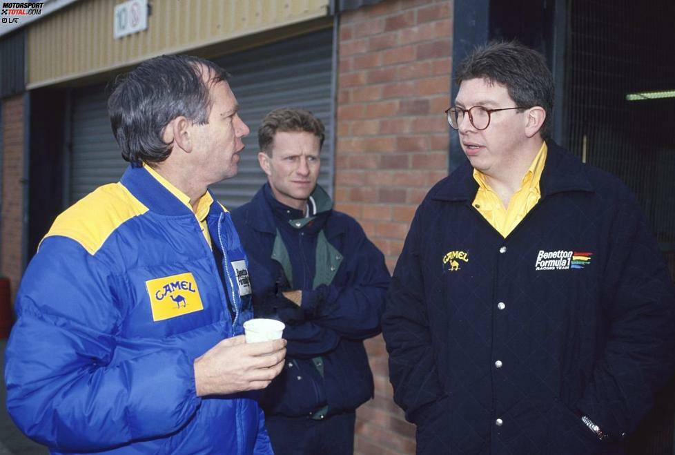 ...Benetton, wo er auf den genialen Designer Rory Byrne traf. Dieses Duo sollte in Zukunft die Formel 1 dominieren. Als Technikchef...