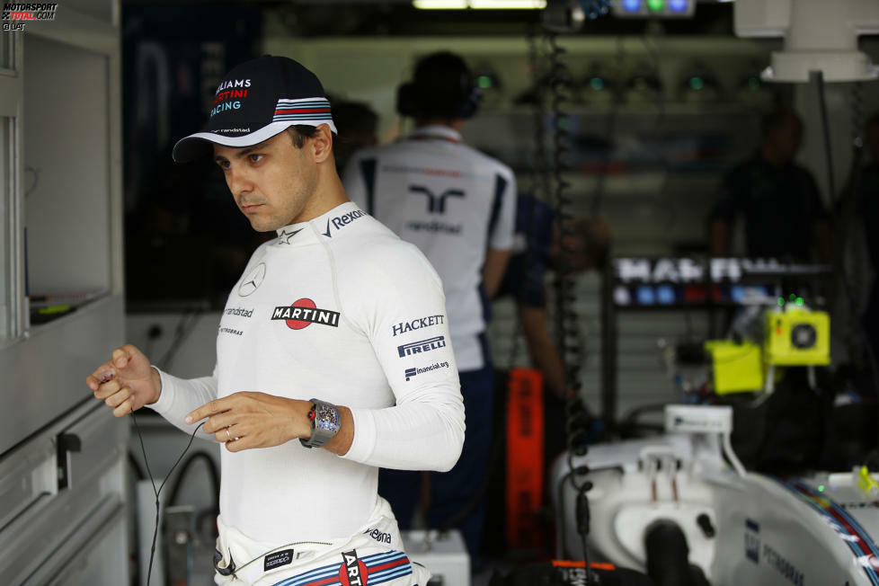 Dennoch: Seit Anfang September steht fest, dass Massa bei Williams und damit auch in der Formel 1 keine Chance mehr hat. Dachte man! Denn nach dem Wechsel von Valtteri Bottas zu Mercedes durfte Massa auch 2017 bleiben. Doch nach dem Zusatzjahr in der Formel 1 soll endgültig Schluss sein.