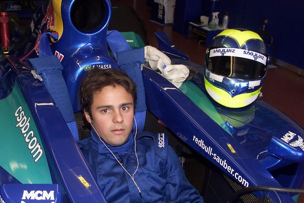 Ungeschliffene Sauber-Entdeckung, der Schüler Schumachers und Weltmeister für eine gute Minute: Felipe Massa