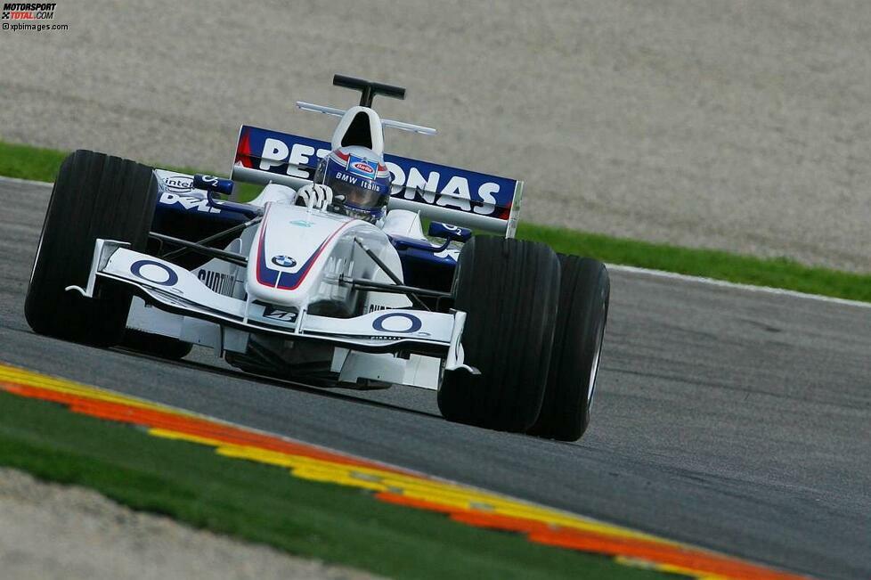Er stieg aber auch wieder ein: Nämlich in einen Formel-1-Boliden. Beim Formel-BMW-Weltfinale 2006 gab ihm BMW die Möglichkeit, das damals aktuelle Formel-1-Auto zu testen. Schon damals zeichnete sich aber eine neue sportliche Betätigung am Horizont ab...