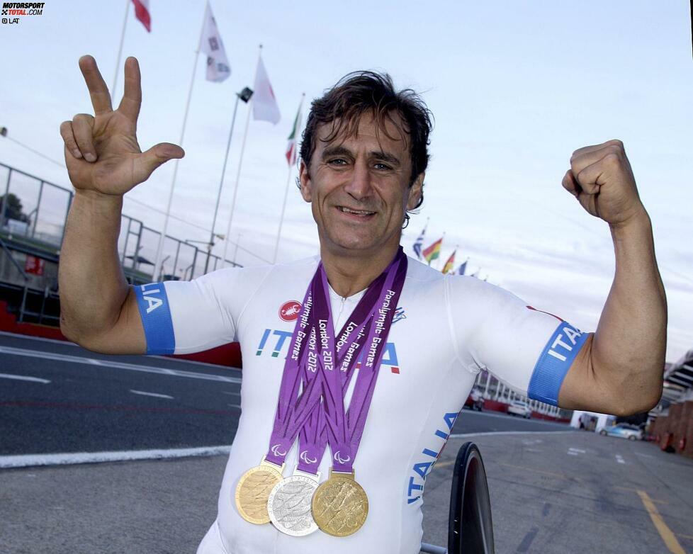 Ausgerechnet auf der Rennstrecke in Brands Hatch gewann Alessandro Zanardi bei den Paralympics zweimal Gold und einmal Silber. Damit beschloss er die Spiele als einer der erfolgreichsten Athleten. Und er hatte sich einen ganz großen Traum erfüllt.