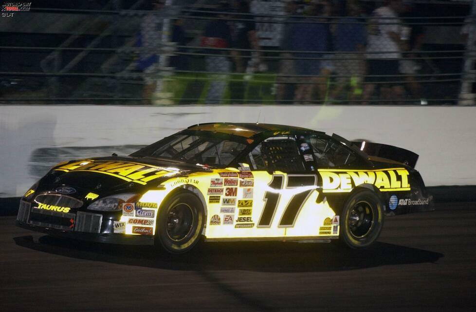 2002 deutet Kenseth sein Können an: Er gewinnt in Rockingham, Texas, Michigan, Phoenix und Richmond (Bild). Seine Leistungen sind aber zu unkonstant und so reicht es am Saisonende nur zu Rang acht.