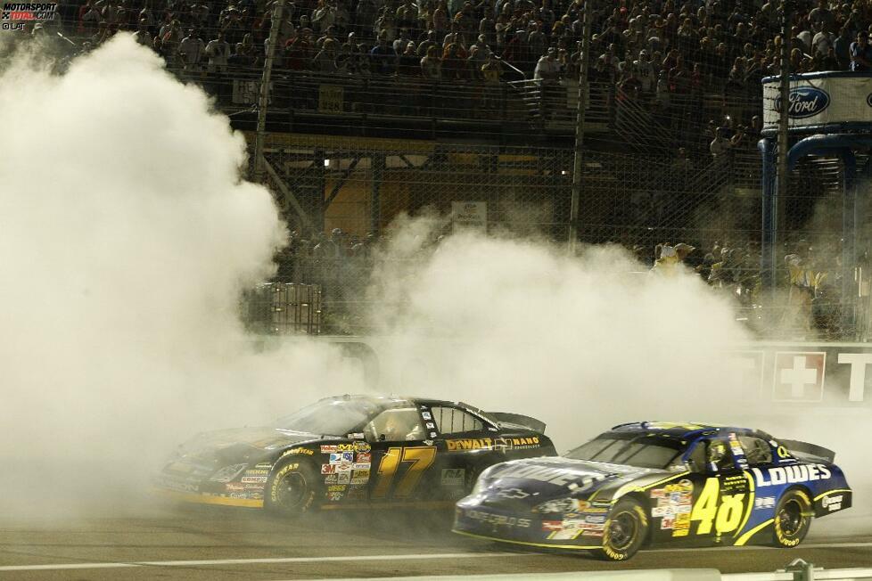 2007 gewinnt Matt Kenseth in Homestead das letzte Rennen mit den alten NASCAR-Chassis. Gleichzeitig holt Jimmie Johnson seinen zweiten Titel. Kenseth landet auf Position vier.