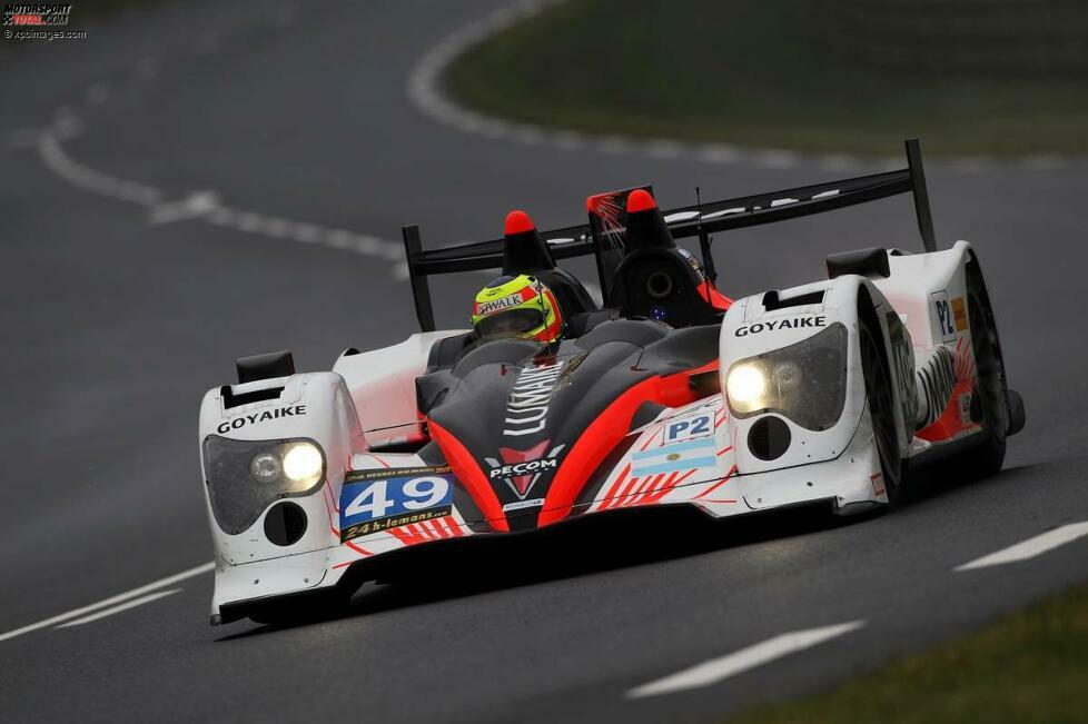 Startnummer 49

Team: Pecom Racing
Fahrzeug: Oreca 03 - Nissan
Fahrer: Luis Perez Companc / Pierre Kaffer / Nicolas Minassian
Klasse: LMP2