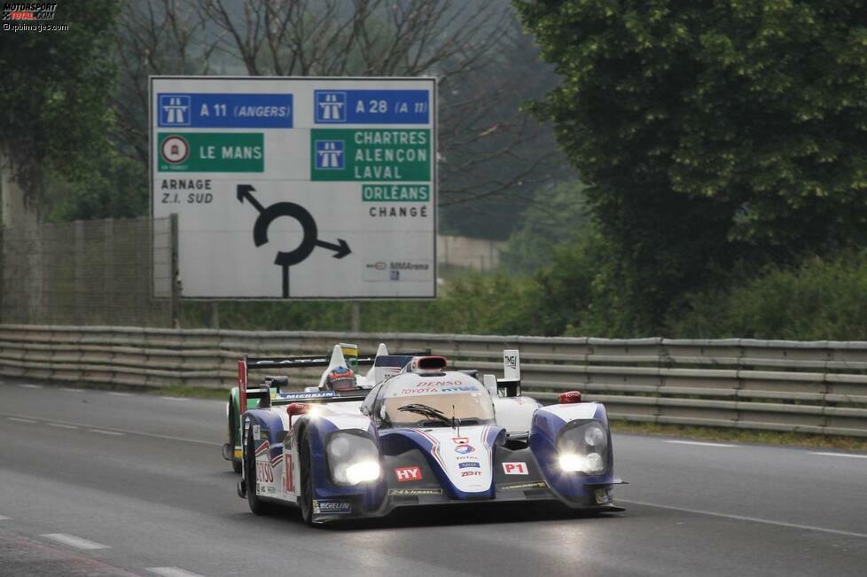 Startnummer 7

Team: Toyota Racing
Fahrzeug: Toyota TS030 Hybrid
Fahrer: Alexander Wurz / Nicolas Lapierre / Kazuki Nakajima
Klasse: LMP1