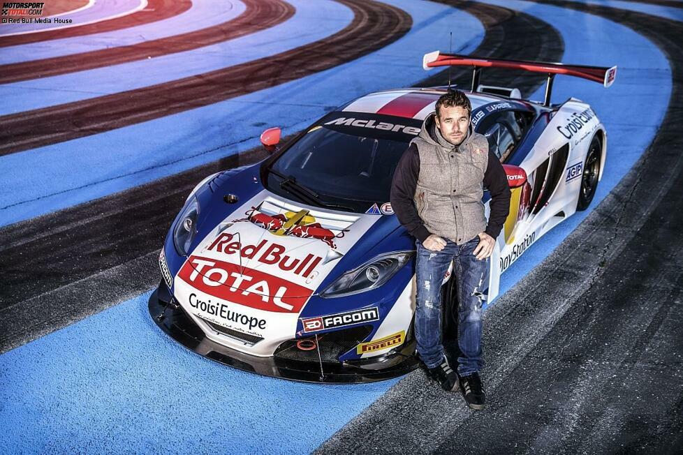 Mit einem solchen McLaren schickt Sebastien Loeb seinen Rennstall in der GT-Serie an den Start. Der Chef lässt es sich natürlich nicht nehmen, selbst mal ein paar Runden zu drehen. Erfahrung hat Loeb schließlich mehr als genug...