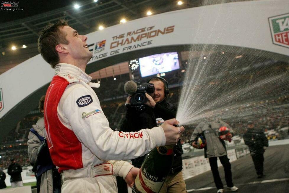 Sebastien Loeb hat Michael Schumacher aber bald mehr voraus als nur die Anzahl an WM-Titeln. Im Gegensatz zum berühmten Deutschen gelingt es Loeb, das Race of Champions für sich zu entscheiden. Bis heute hat er das 