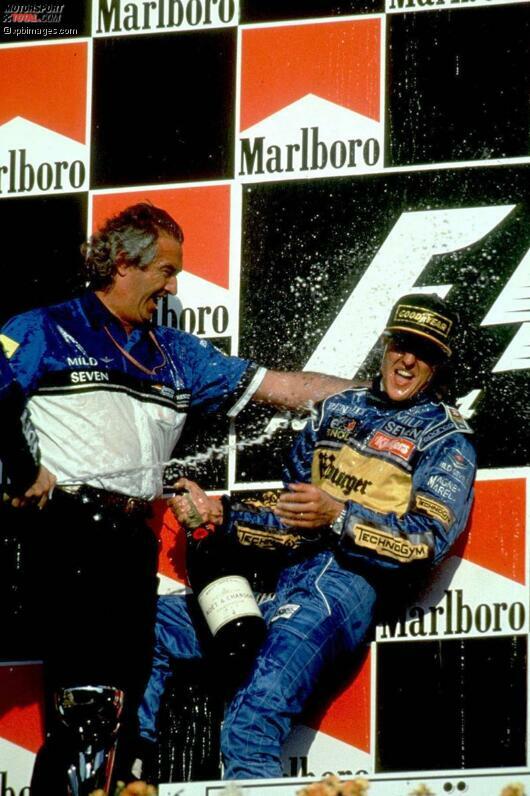 Die Skandale können den Erfolgsrun jedoch nicht stoppen, und so setzt Schumacher unter Teamchef Briatore seinen Lauf auch 1995 fort. Schumacher wird, diesmal mit konkurrenzfähigeren Renault- statt Ford-Motoren, ein zweites Mal Champion. Allerdings wechselt er 1996 zu Ferrari - und hinterlässt bei Benetton ein Loch, das so schnell nicht gestopft werden kann.