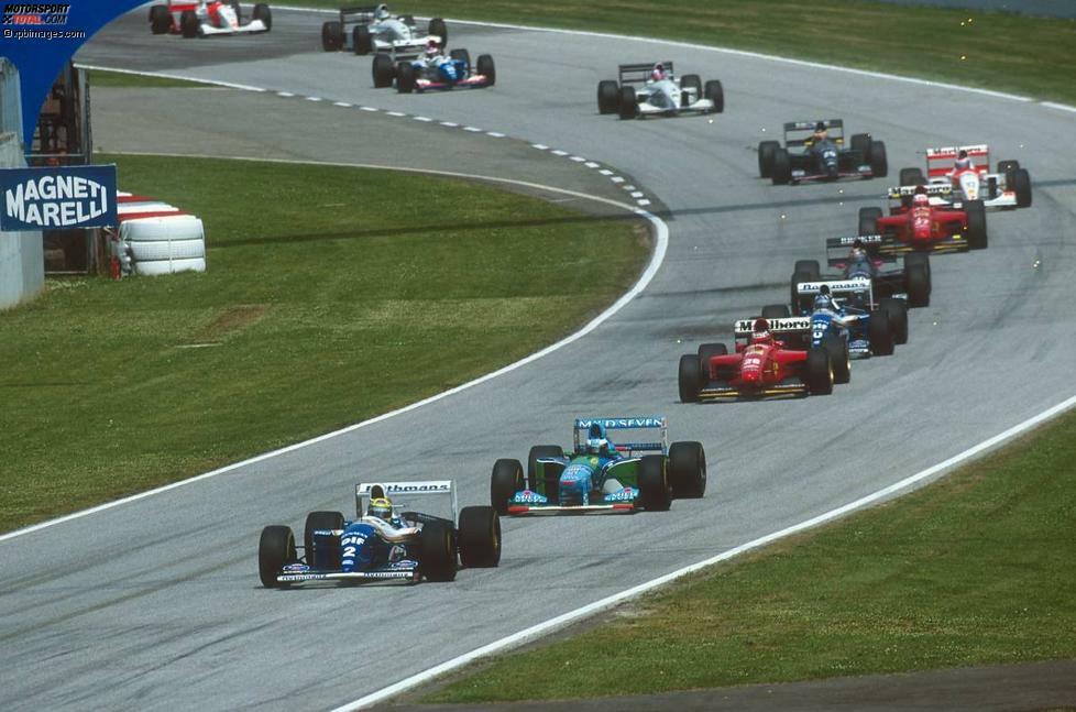 Ayrton Senna, inzwischen zu Williams gewechselt, und Michael Schumacher gehen als WM-Favoriten in die Saison 1994. Senna kommt jedoch beim Grand Prix von San Marino auf tragische Weise ums Leben, sodass der Weg frei ist für Schumacher. Der Deutsche wird in jenem Jahr zum ersten Mal Formel-1-Weltmeister. Allerdings haftet ihm nach einer Reihe von Unstimmigkeiten und Verdächtigungen auch der Ruf des 