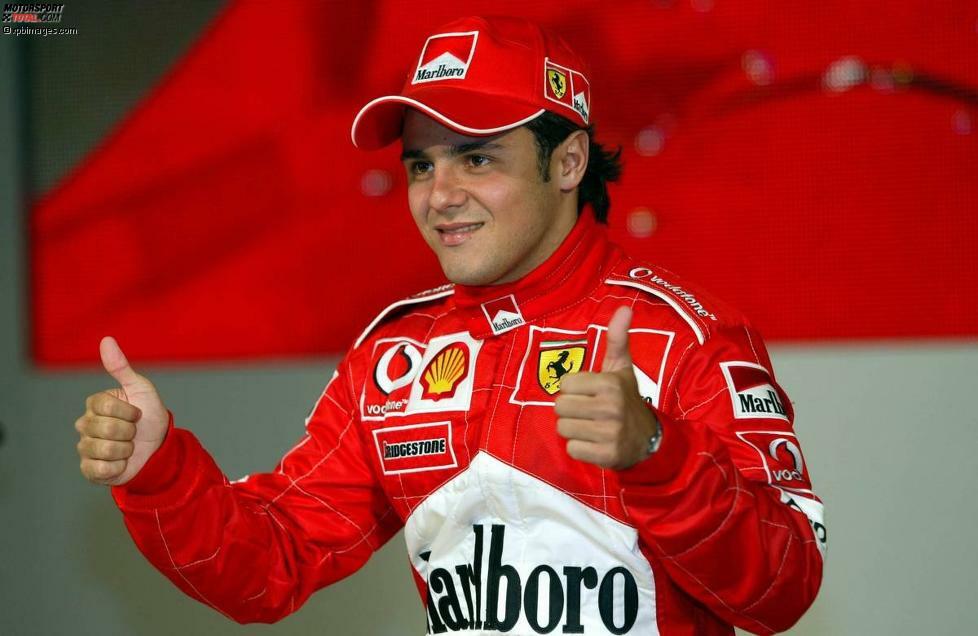 In der Saison 2003 fuhr Felipe Massa zum ersten Mal für Ferrari