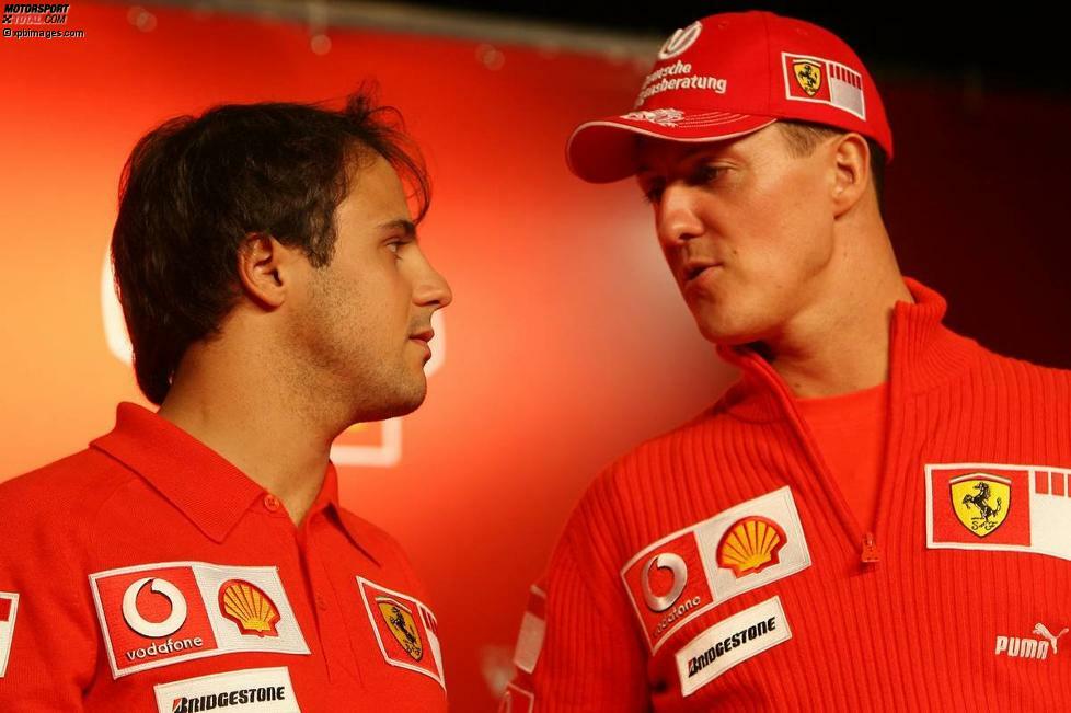 2006 kehrt der Brasilianer als Stammfahrer zur Scuderia zurück und wird dort Teamkollege von Michael Schumacher