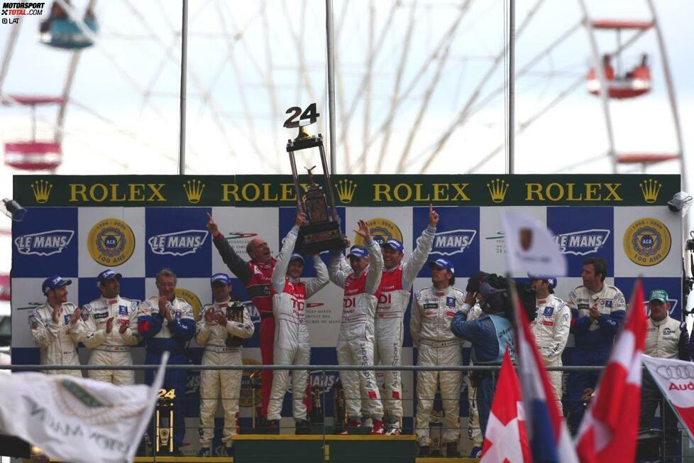 Doch erst 2008 durfte McNish wieder richtig jubeln: Zum zweiten Mal triumphierte der damals 38-Jährige bei den 24 Stunden von Le Mans.