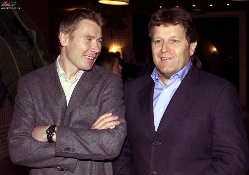 Große Mercedes-Player unter sich: Mit dem ehemaligen Sportchef Norbert Haug.