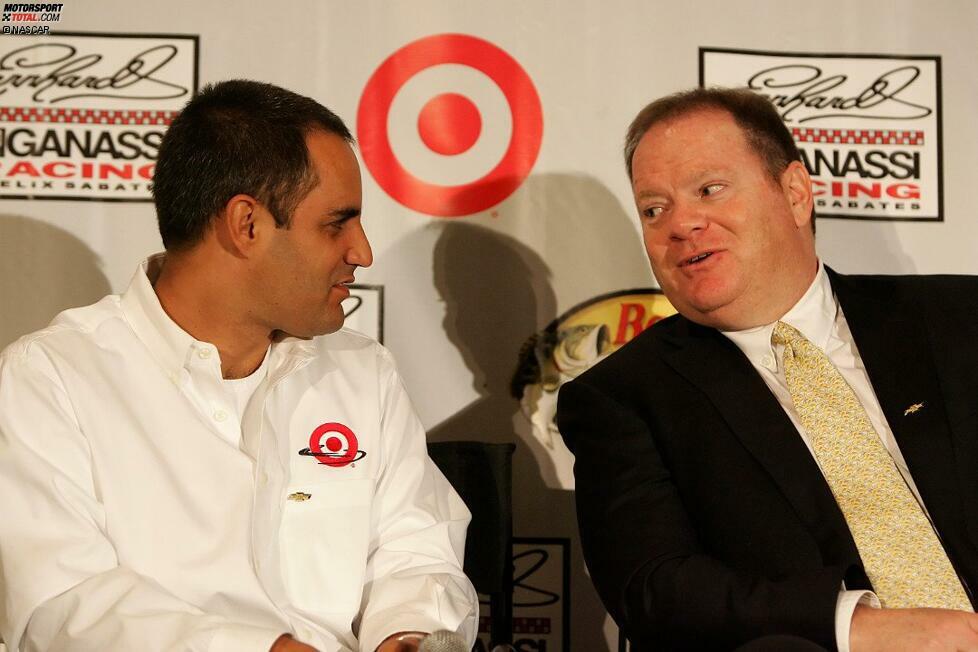 Januar 2011: Montoya und Chip Ganassi - nun soll alles besser werden, doch es kommt anders