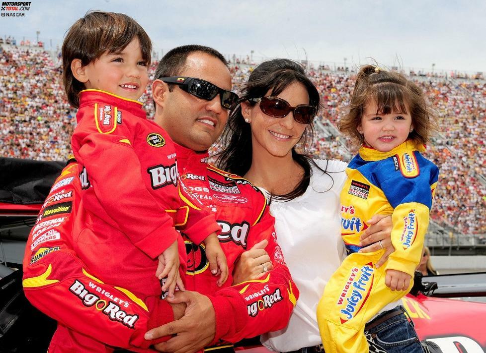 Sommer 2008: Der Familie Montoya gefällt das NASCAR-Leben