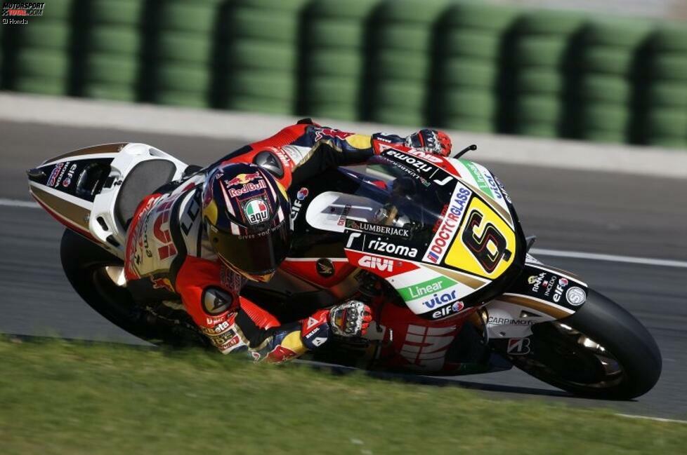 Platz zwei in dieser Wertung ging an den einzigen deutschen MotoGP-Piloten: Stefan Bradl.