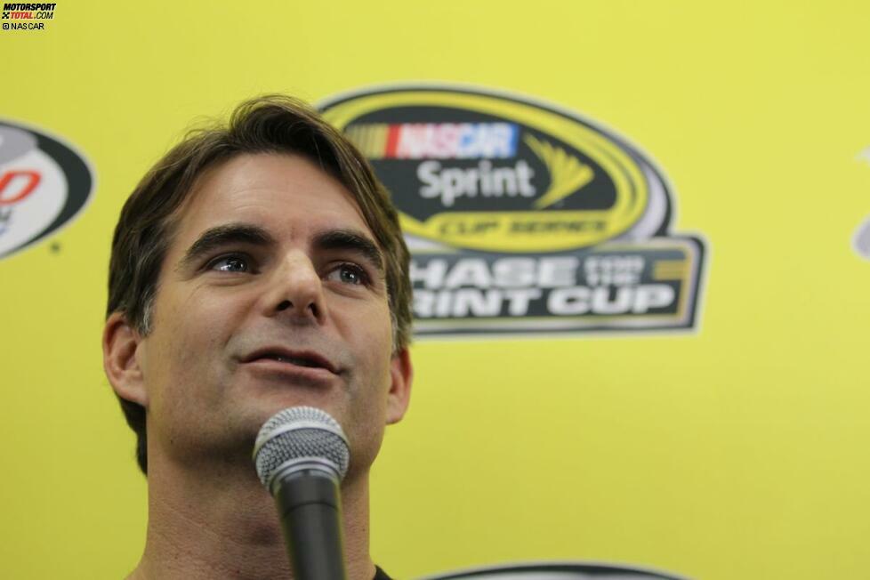 ... denn Jeff Gordon wird als 13. Pilot in die Playoffs aufgenommen und qualifiziert sich damit für den Titel 