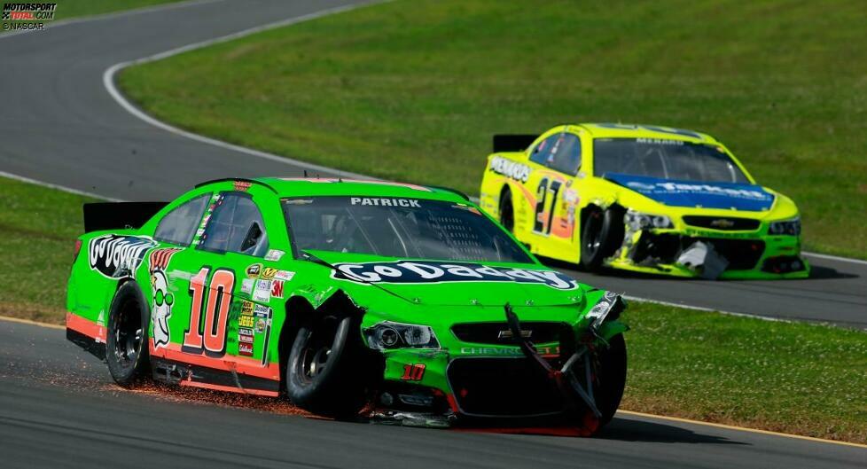 Pocono im August ist für die prominente NASCAR-Lebensgemeinschaft kein gutes Pflaster. Erst erwischt es Danica Patrick, ...