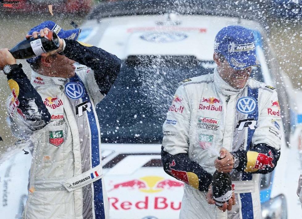 Sebastien Ogier und Julien Ingrassia: WRC-Champions 2013. Gratulation!