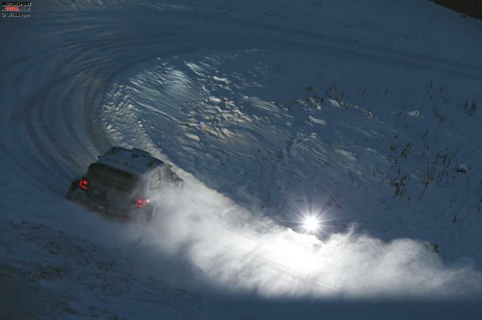 Rallye Schweden: Die Premiere - In Skandinavien geht es für Ogier/Ingrassia auf Eis und Schnee weiter. Auf dem rutschigen Untergrund geht für die Franzosen alles glatt