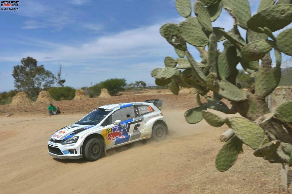 Rallye Mexiko: Der Härtetest - Bei der Rallye Mexiko geht der Polo R WRC zum ersten Mal auf Schotter an den Start. Doch von Anlaufschwierigkeiten keine Spur