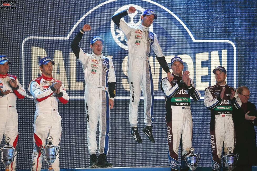 Bereits beim zweiten WM-Lauf gelingt Ogier für Volkswagen der erste Sieg in der WRC-Saison 2013. Es sollte nicht der letzte Triumph bleiben