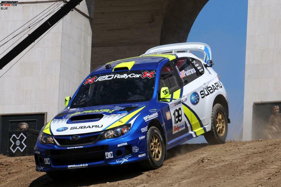 Auch das Thema Rallye-Cross ist bei Pastrana groß geschrieben. Hier wieder bei den X-Games in Los Angeles im Jahr 2011.