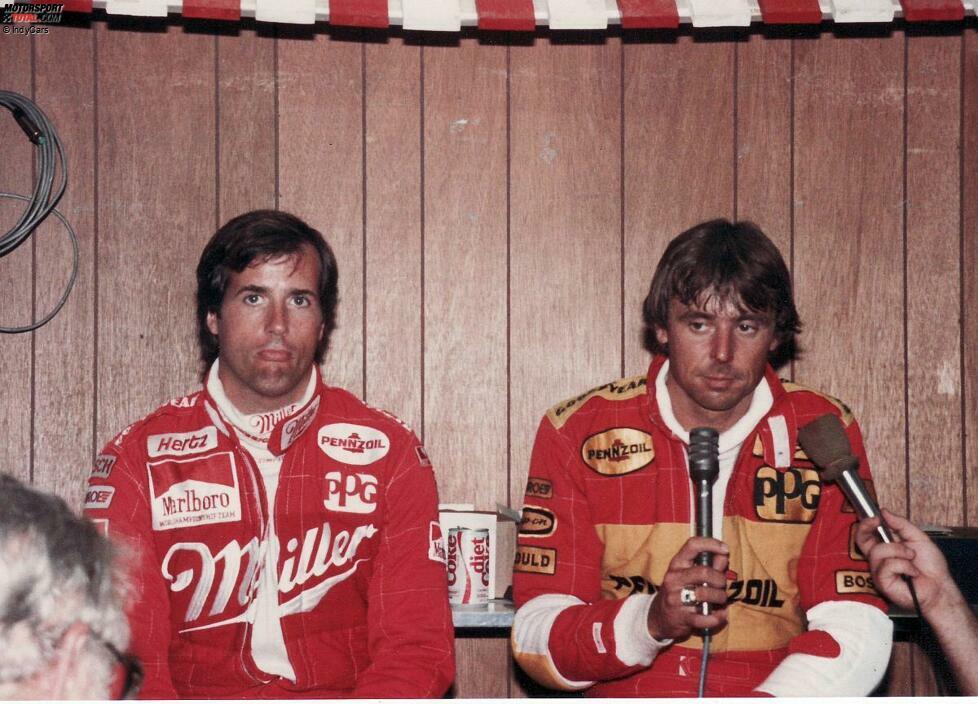 1985: Danny Sullivan und Rick Mears