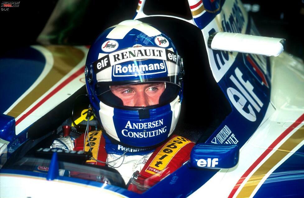 Platz 7: David Coulthard mit 1.726 Punkten (Real: 12. Platz mit 535 Punkten)