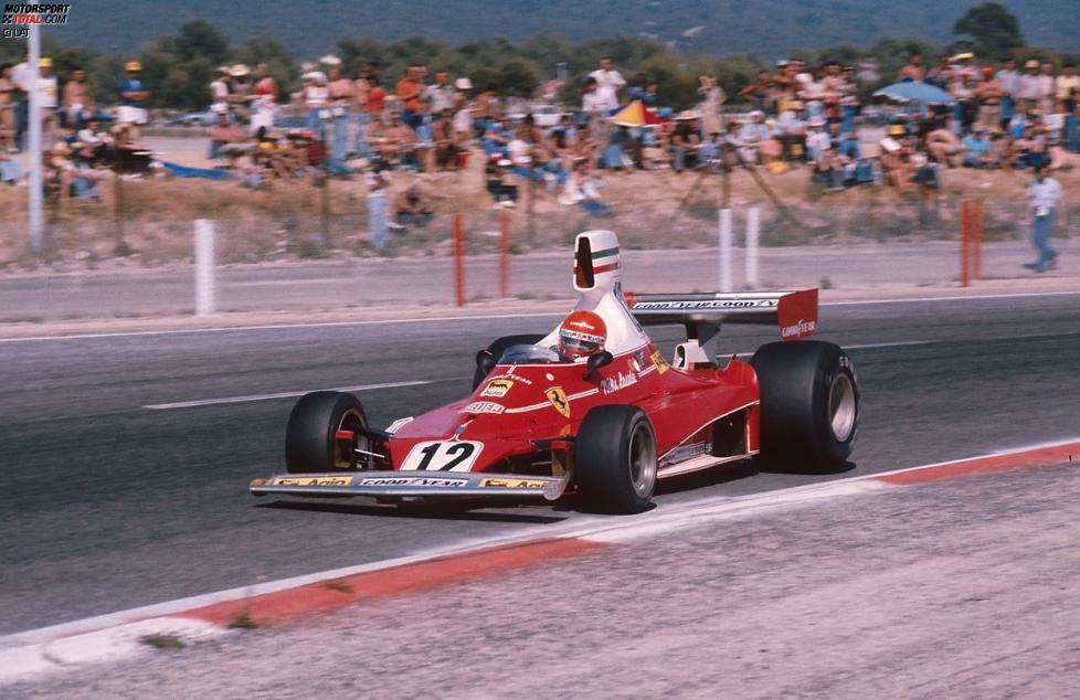 Platz 15: Niki Lauda mit 1.343 Punkten (Real: 16. Platz mit 420,5 Punkten)
