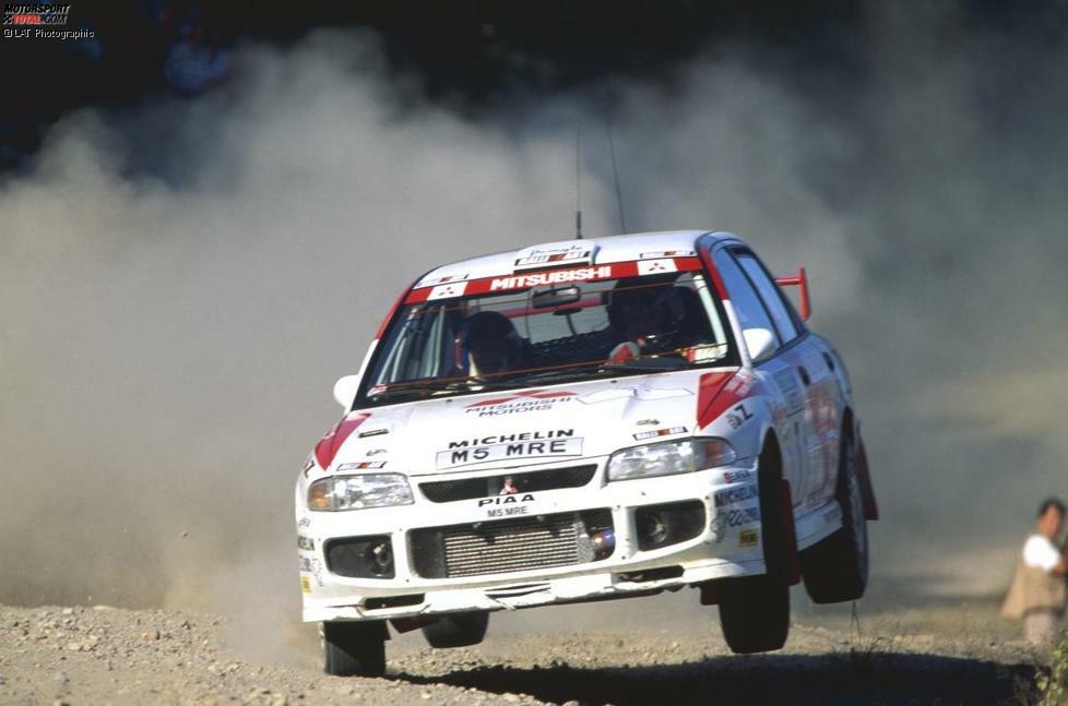 1996: Tommi Mäkinen/Seppo Harjanne (Finnland) Mitsubishi Lancer