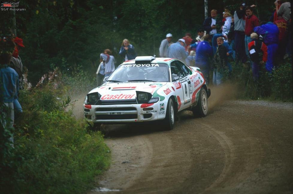 1993: Juha Kankkunen/Nicky Grist (Finnland/Wales) Toyota Celica