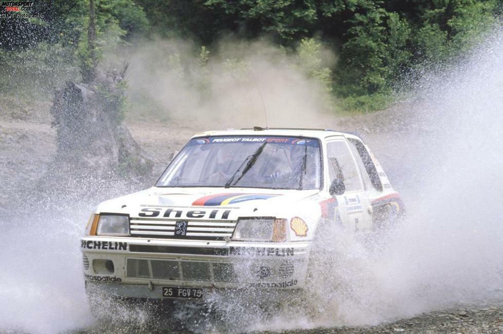 1985: Timo Salonen/Seppo Harjanne (Finnland) Peugeot 205 Turbo