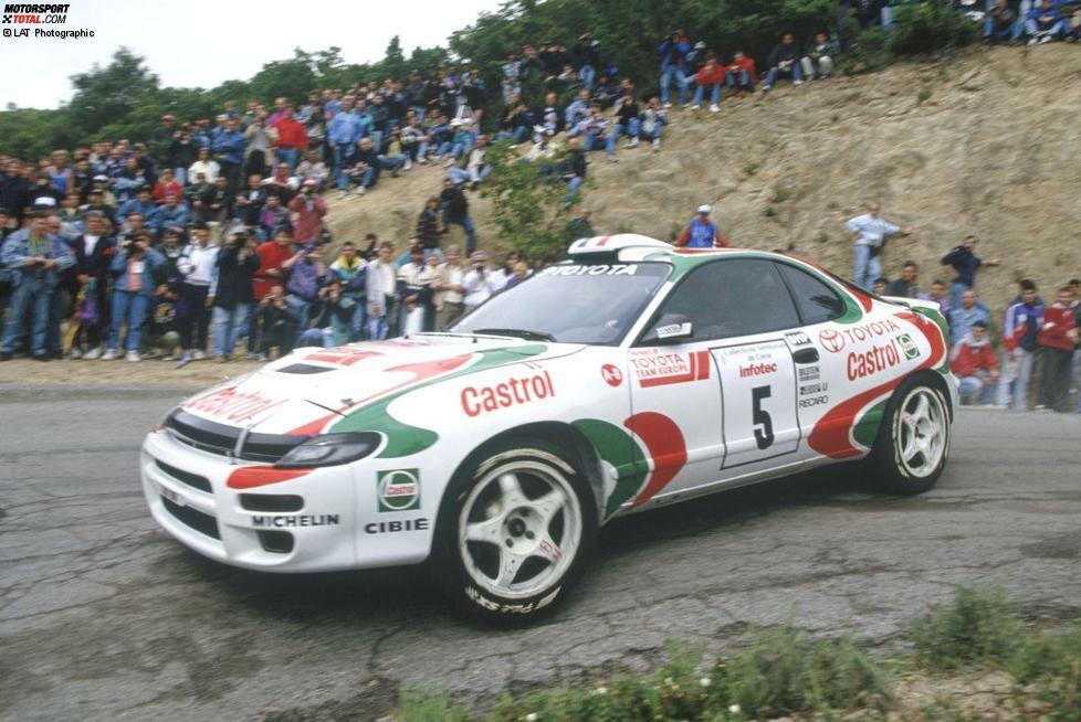 1994: Didier Auriol/Bernard Occelli (Frankreich) Toyota Celica