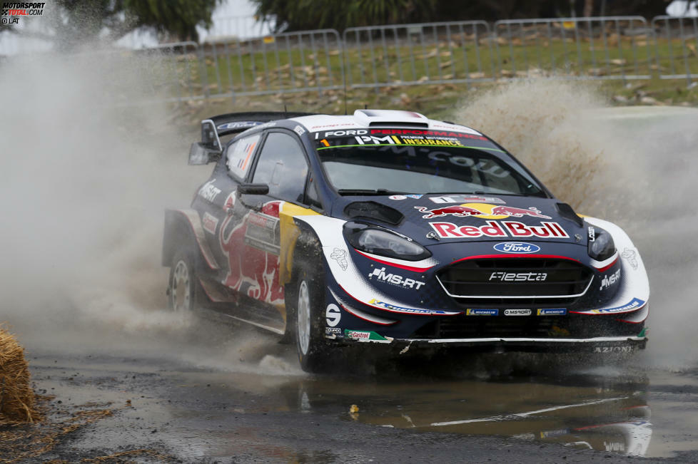 2018: Sebastien Ogier/Julien Ingrassia (Frankreich) Ford Fiesta WRC