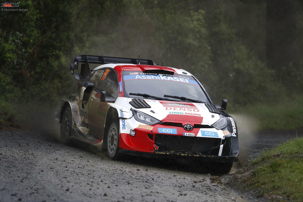 2022: Kalle Rovanperä/Jonne Halttunen (Finnland) Toyota GR Yaris Rally1