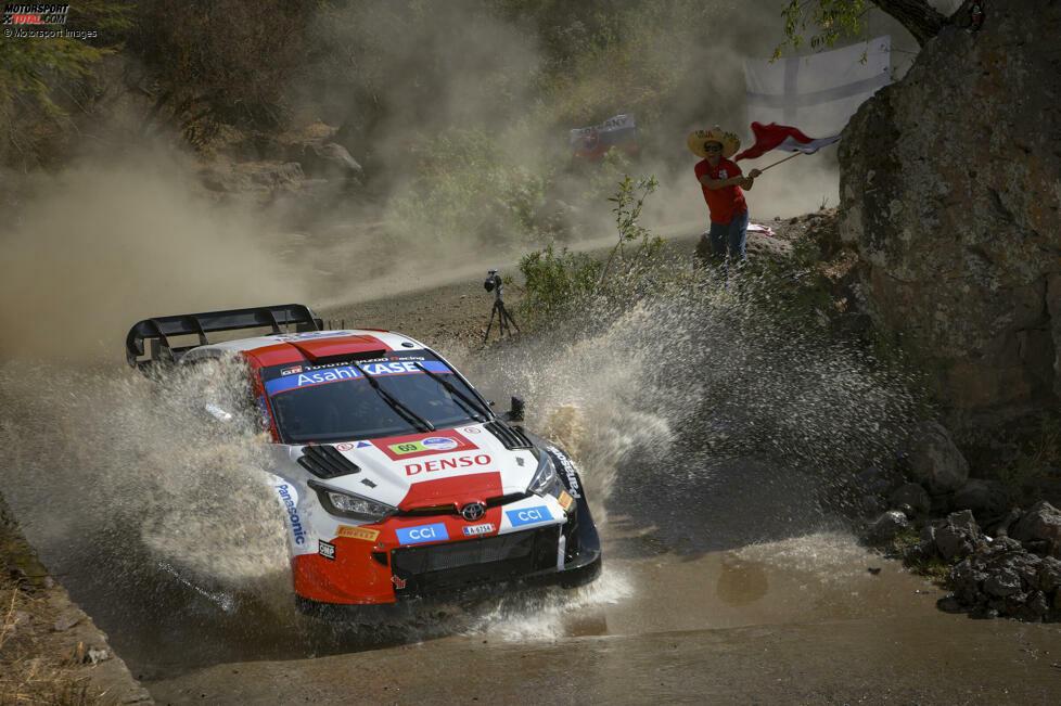 2023: Kalle Rovanperä/Jonne Halttunen (Finnland) Toyota GR Yaris Rally1