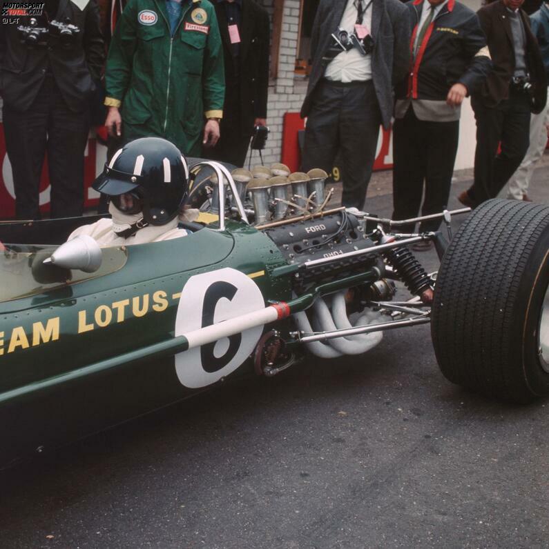 Ford, 139; #1 Graham Hill, Lotus-Ford, Zandvoort (Niederlande) 1967
