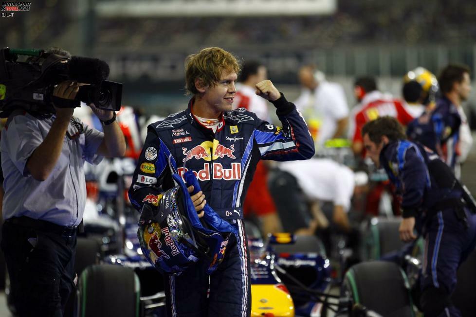 Pole #175: Sebastian Vettel, Red-Bull-Renault, Abu Dhabi (Vereinigte Arabische Emirate) 2010