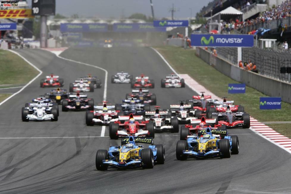 Pole #150: Fernando Alonso, Renault, Barcelona (Spanien) 2006