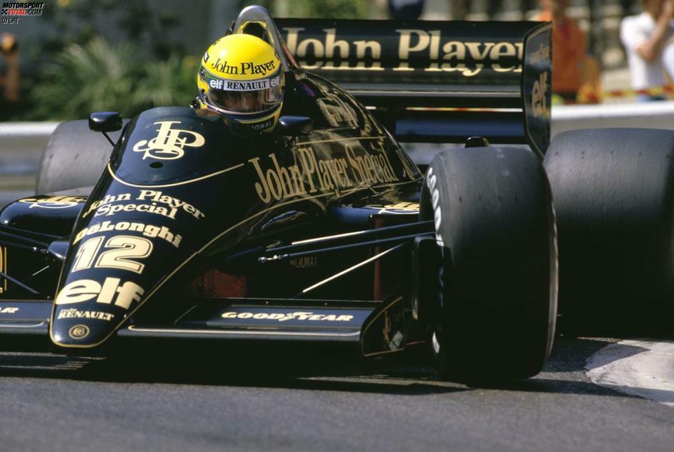 Pole #50: Ayrton Senna, Lotus-Renault, Mexiko-Stadt (Mexiko) 1986