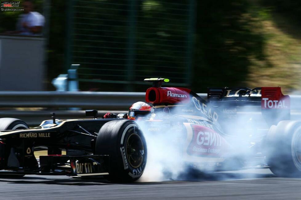 Auch wenn Grosjean am Hungaroring als Dritter der Startaufstellung den besseren Samstag abliefert, sind die Hierarchien bei Lotus klar gezogen: 134:49 Punkte und 8:2 gewonnene Qualifyings sprechen eine klare Sprache pro Räikkönen.