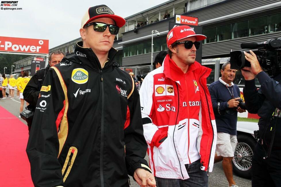 In Belgien eskaliert der Streit zwischen Räikkönen und dem Lotus-Management: Offiziell krank, schwänzt der 