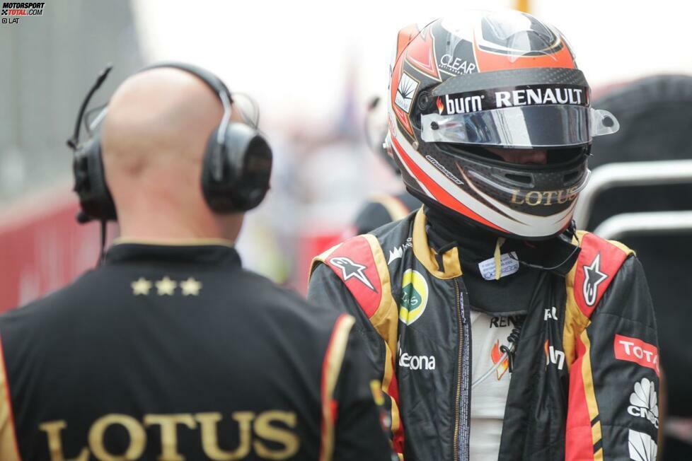 Beim Grand Prix von Indien interessiert sich niemand für die Plätze drei (Grosjean nach sensationeller Aufholjagd) und sieben, sondern alles nur für den Boxenfunk-Skandal: 