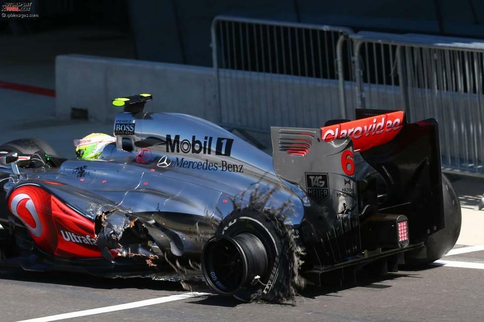 Beim Heimrennen in Silverstone werden die beiden McLaren-