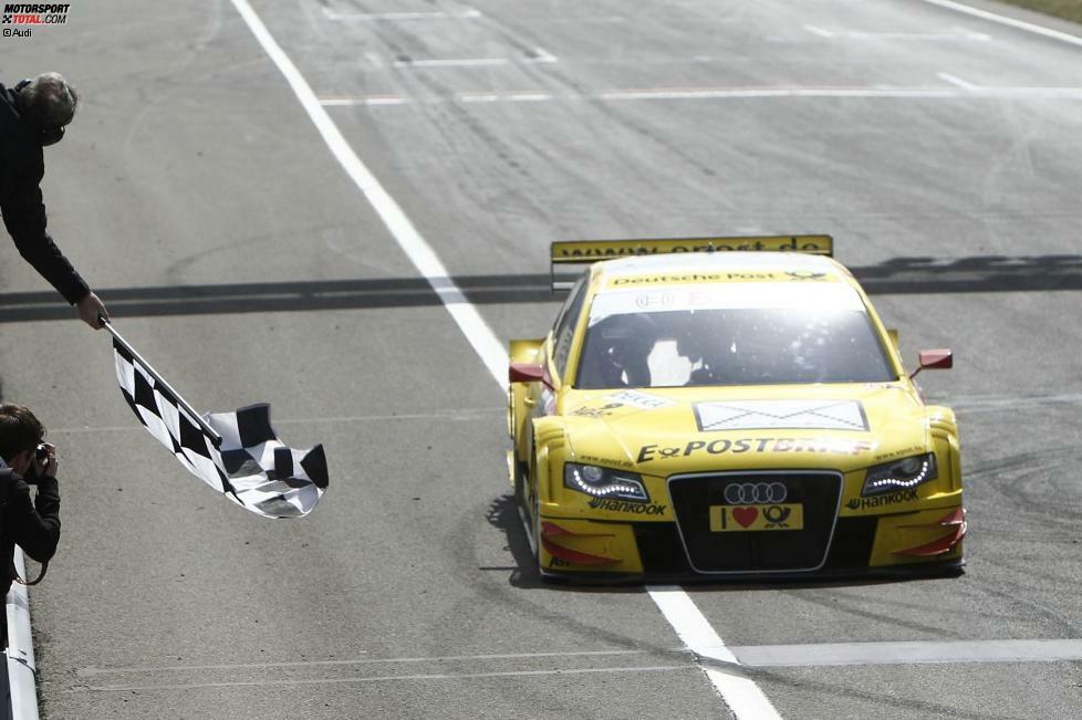 In der DTM platzte der Knoten in der Saison 2011, ausgerechnet in Zandvoort. Auf dem Dünenkurs feierte Rockenfeller seinen ersten Erfolg im Tourenwagen.