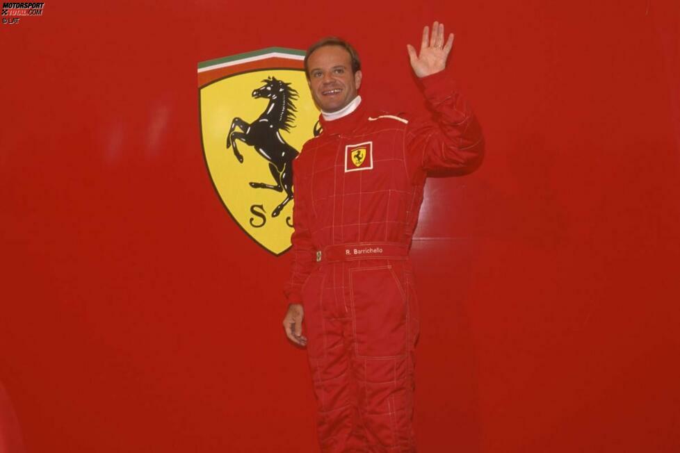 Winter 1999/2000: Rubens Barrichello wird Ferrari-Fahrer!