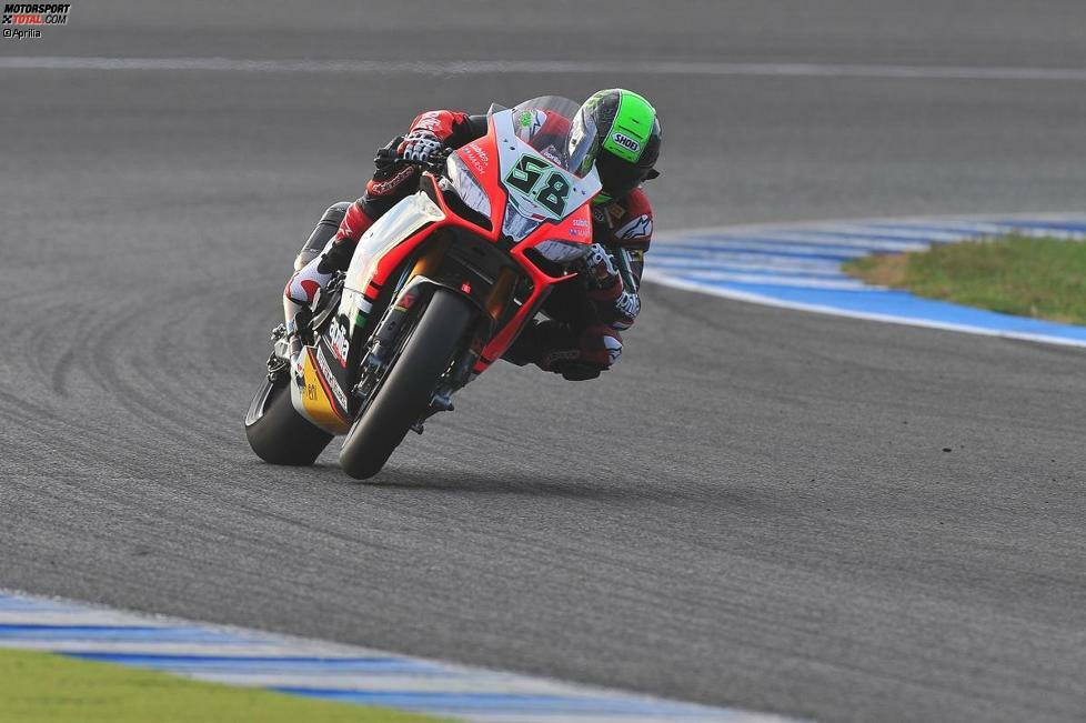 Eugene Laverty eroberte in dieser Saison seine ersten beiden Pole-Position. Zudem fuhr er in Jerez und der Türkei Doppelsiege ein. Aprilia gewann insgesamt zehn Rennen. Aprilia hat in der ewigen Bestenliste nun 130 Podestplätze auf dem Konto. Damit ist Suzuki in Reichweite, denn es fehlen nur noch vier Podestplätze auf die Japaner.