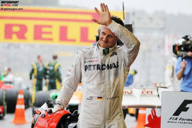 Vollgas - nicht nur auf der Formel-1-Strecke. Auch in seiner Freizeit bestimmt der Sport das Leben von Michael Schumacher.