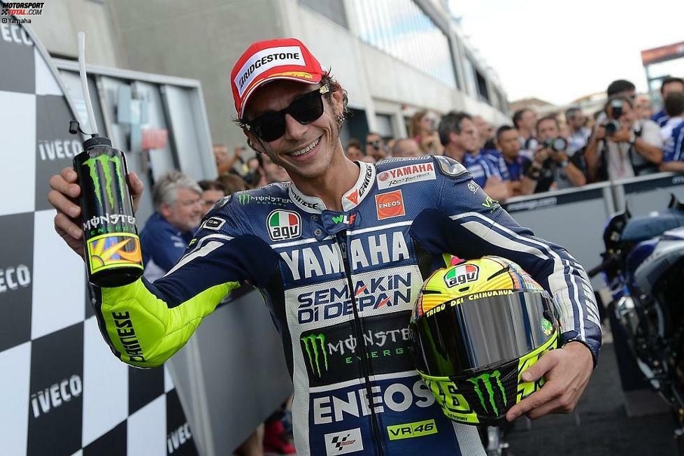 Valentino Rossi (neunfacher Motorrad-Weltmeister): 